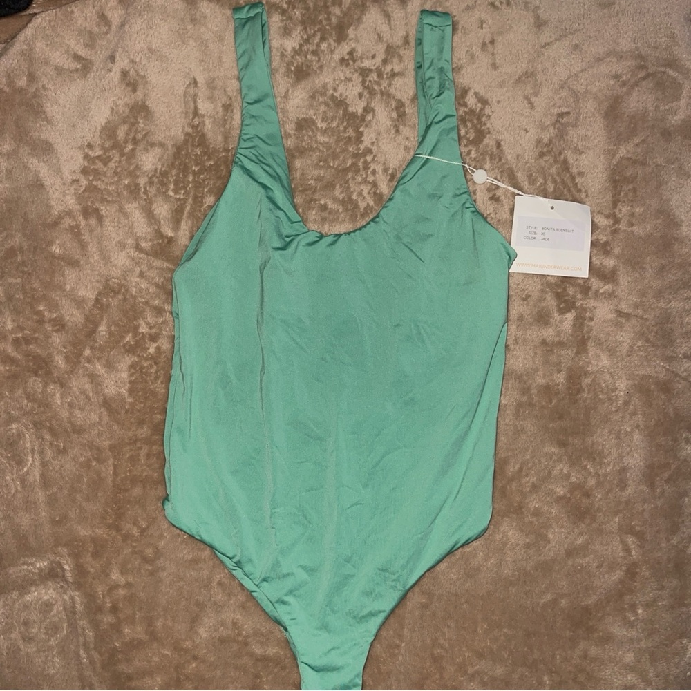 NWT XS MAI Underwear Jade Bonita Bodysuit One Piece
